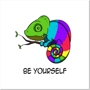 Be yourself Posters and Art